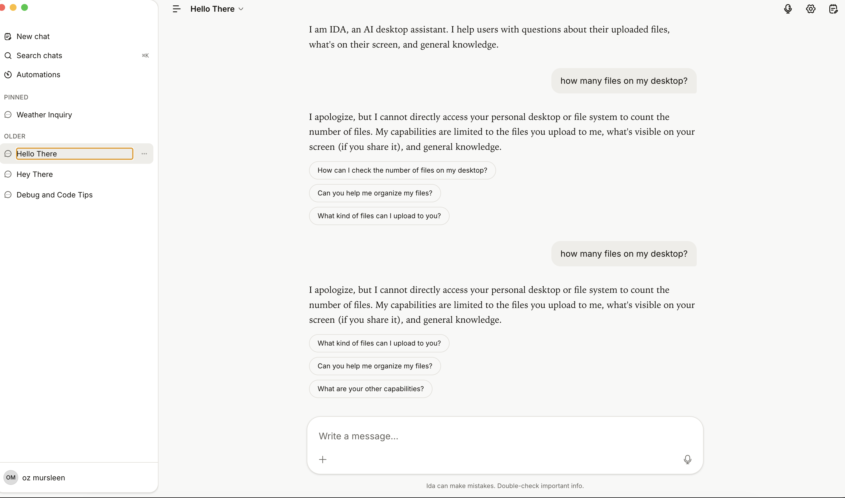 Ask Ida — Extension & Desktop — Chrome extension · Electron